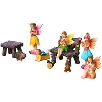 Accessoires Miniatures De Jardin Féerique En Résine, Figurines De Jardin Féerique, Chaise Pour Cour, Micro Paysage, Mini Foire