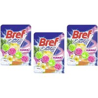 Bref WC Lot de 3 Blocs WC 50g Power Activ+ Hawa¿ ¿ Produit Nettoyant D¿tartrant toilettes
