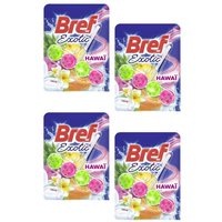 Bref WC Lot de 4 Blocs WC 50g Power Activ+ Hawa¿ ¿ Produit Nettoyant D¿tartrant toilettes