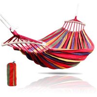 Hamac Portable D'intérieur Et D'extérieur En Toile Épaisse, Lit-Balançoire Pour La Chambre À Coucher, Le Jardin, Le Camping, Le Voyage, Article De