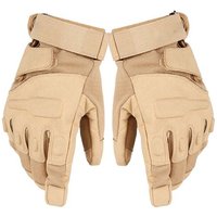 Gants Tactiques Antidérapants Pour La Conduite, 1 Paire, Résistants À L'usure, Doigt Complet, Confortables, Pour Cyclisme, Camping, Protection En