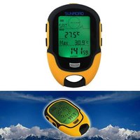 Altimètre Numérique Étanche Fr500 Lcd Multifonction, Boussole, Baromètre, Portable, Camping En Plein Air, Randonnée, Escalade