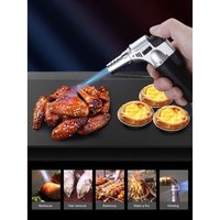 Briquet Torche Rechargeable, Portable, Non Toxique, Sans Danger, À Haute Puissance De Feu, Au Butane, Pour Barbecue En Plein Air