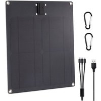 Panneau Solaire En Silicium 15w 5v, Téléphone Portable D'extérieur, Caméra De Sport, Chargeur Solaire