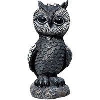 Statue De Hibou De Jardin En Résine, Sculpture De Bureau, Ornement De Maison, Art À Collectionner, Cadeau Pour Enfants