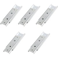 5 Paires De Connecteurs De Meubles De Canapé, Curseur De Loquet De Canapé Robuste, Support De Verrouillage, Accessoires Matériels