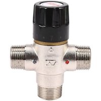 Vanne De Mélange Thermostatique De Chauffage Solaire Dn20, 3/4 Pouces, Matériaux De Construction, Standard