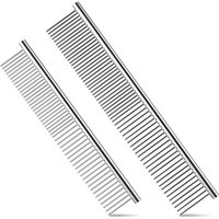 Peigne Pour Animaux De Compagnie En Acier Inoxydable, Brosse De Toilettage Pour Chien, Teddy Golden Retriever, Fournitures Pour Animaux De Compagnie,
