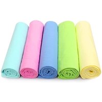 Serviette Magique Pour Animaux De Compagnie, Serviette Absorbante Pour Chien, Imitation Peau De Cerf, Super Absorbante, Trompette À Séchage Rapide