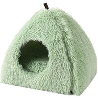 Tapis En Peluche Doux Et Chaud Pour Animaux De Compagnie, Niche Légère Pour Chat, Panier De Couchage, Lit Triangle Pour Chien, Produit Confortable