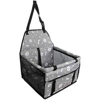 Siège De Voiture Pour Chien Mise À Niveau De Luxe Portable Siège De Voiture Rehausseur Pour Chien Avec Laisse De Sécurité Clipsable Et Couverture