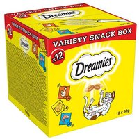 12x60g Catisfactions Variety Snack Box - Friandises Pour Chat