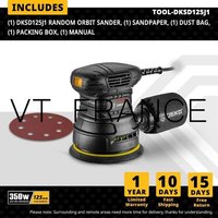 Ponceuse Orbitale PRO 350W, Modele: SD125J1