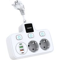 Multiprise à charge rapide BKL-503 EU Blanc