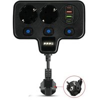 Multiprise à charge rapide BKL-503 EU Le noir