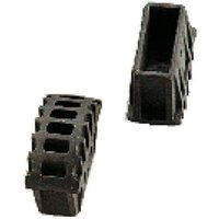 Sabots caoutchouc pour échelles - montant 50 x 22 mm - 1 paire TUBESCA