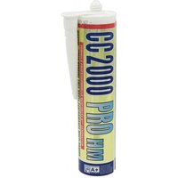 Mastic silicone CC2000 pro HM BLANC spécial piscine. krystal