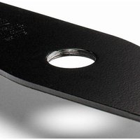Lame 2 dents special ronce arbuste racine débroussailleuse diam 25,4mm ep 4mm