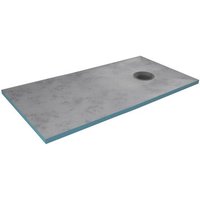 Bac receveur de douche à carreler 90x160cm recoupable sur mesure pour douche à l'italienne