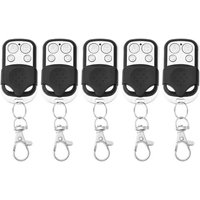 Telecommande Duplicable 433MHZ pour Garage Portail Alarme, Modele: 5pcs