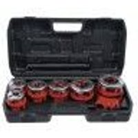Coffret filière de plombier 8 douille filetage 6.3 - 10 - 12.5 - 20 - 25 - 31 mm BGS