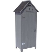 Armoire De Jardin "Cabanon" - 77 X 54.5 X 179 Cm - Anthracite
