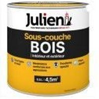 Peinture primaire sous couche bois intérieur extérieur blanc 0.5L JULIEN