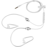 Écouteurs filaires stéréo avec Tube d'air, 3.5Mm, casque Binaural Anti-Radiation, isolation du bruit, oreillettes micro pour téléphone portable