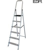 Escabeau domestique aluminium 6 marches edm