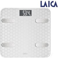 Échelle bluetooth et calcul composition du corps de couleur blanc smart 180kg ps7011 laica.