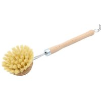 Brosse à vaisselle avec manche en bois