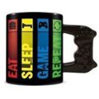 Mug Pyramid Mug Eat Sleep Game Repeat