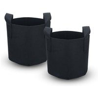 Intirilife Lot De 2 Sacs De Plantation Non-Tissé De 20 Litres