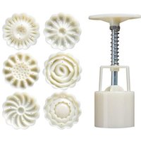 Ensemble De Moules À Bombes De Bain 7 Pièces Kit De Moules À Gâteau De Lune Bricolage