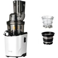 Kuvings - Extracteur de jus REVO830S + kit sorbet & smoothie - Double embouchure, Système de découpe automatique - Blanc