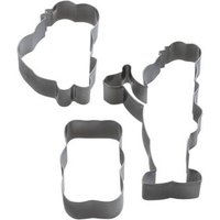 Zenker 46511 Lot De 3 Emporte-Pièces Inox, Emporte Piece, Emporte-Pièce Biscuit, Emporte Piece Biscuit, Accessoire Patisserie, Emporte-Pièce Pâte À