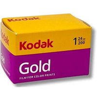 KODAK Pack 1 x Pellicule Kodak GOLD 200 ISO - Format 135 - 35 mm - 24 poses - Multicolore
