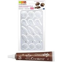 Moule Rigide Pour Fritures En Chocolat + 1 Stylo Chocolat Offert