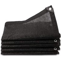 Filet D'ombrage 8 Broches Ombrage 80% Renforce Épaissir Voile Ombrage, Serres Filet Coupe-Vent Avec Oeillets,Pour La Couverture