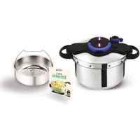 Autocuiseur SEB ClipsoMinut French cocotte 7.5L P4624825 avec un livre de recettes