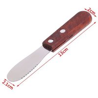 Spatule En Acier Inoxydable, Couteau À Beurre, Grattoir Épandeur Outil De Petit Déjeuner, Accessoire De Cuisine 1 Pièce