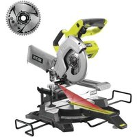 Pack RYOBI - Scie à onglet radiale R18MS216-0