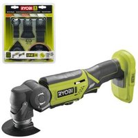 Pack RYOBI - Multitool R18MT-0 - 18V One+ sans batterie ni chargeur - Kit spécial carrelage 5 pièces RAK05MT