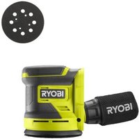 Pack RYOBI - Ponceuse excentrique RROS18-0 - 18V One+ - Sans batterie ni chargeur - Plateau de ponçage ROSP1A - 125 mm