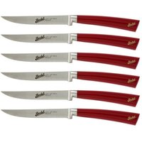Élégance Set 6 Couteaux En Acier Rouge - Berkel