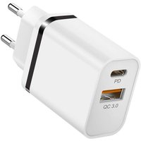 Chargeur Adapatateur Mural 2 Port Charge Rapide Pour Samsung A12 A53 5g A52/A52s A33 A22 4g/5g A04s A13 4g/5g