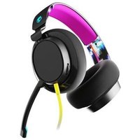 CASQUE GAMING FILAIRE SKULLCANDY SLYR MULTIPLATEFORME NOIR ET ROSE