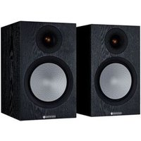 ENCEINTE BIBLIOTHÈQUE MONITOR AUDIO SILVER 100 7G CHÊNE NOIR VENDUE PAR PAIRE