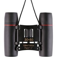 Jumelles professionnelles puissant, 30 x 60 haute puissance de grossissement jumelles, vision nocturne, Compact, idéal pour voyages, concerts Match