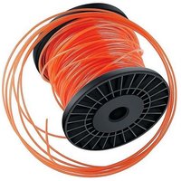 2.4 mm x 100 m Nylon Fil de Coupe,Forme D'étoile Débroussailleuse Bobine Avec Compatibilité élevée et Des Performances Coupe Parfaites Pour Jardin